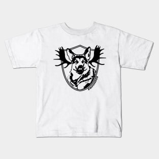 Simply Moosedog (single sided print) Kids T-Shirt